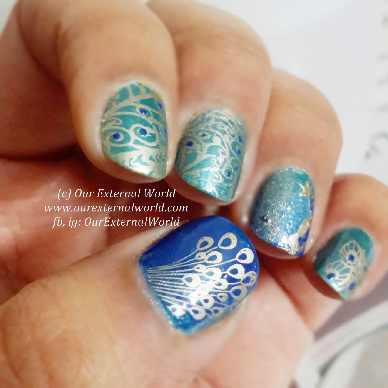 Tip Top Nails South Africa - What is your thought on Peacock Nail Art...LOVE  IT or LEAVE IT? | Facebook
