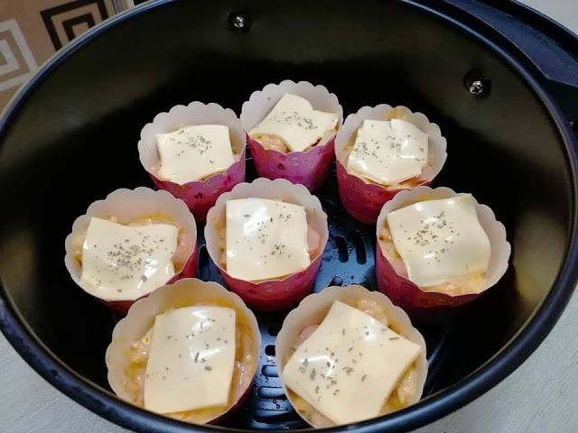 Resepi Pizza Roti Telur Dengan Menggunakan Air Fryer