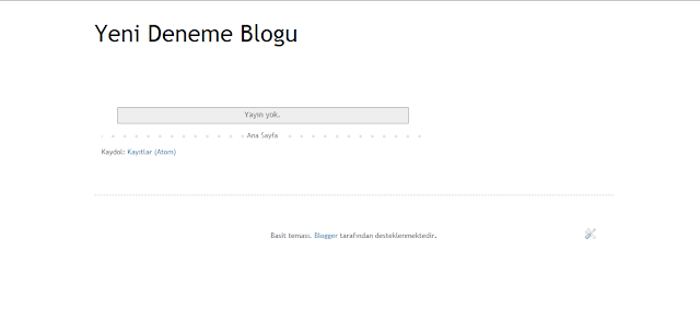 blogger tema seçimi