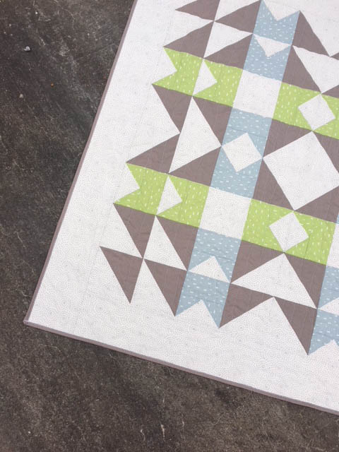 ECHO Quilt - Kristy Daum || OLFA Creator - January 2019 #quilting #sewing #babyquilt #quiltpattern