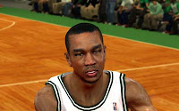 NBA2K12 Avery Bradley Cyber face Patch