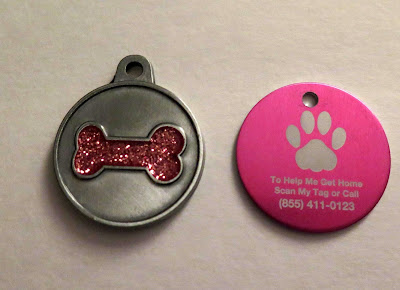 Not only are these dog tags beautiful but they provide a level of safety for your dog by including a lost pet service to help pets return home fast.