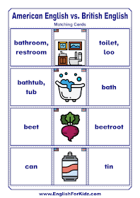 American English vs. British English