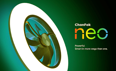 CHANFOK Neo Ceiling Fan with Light
