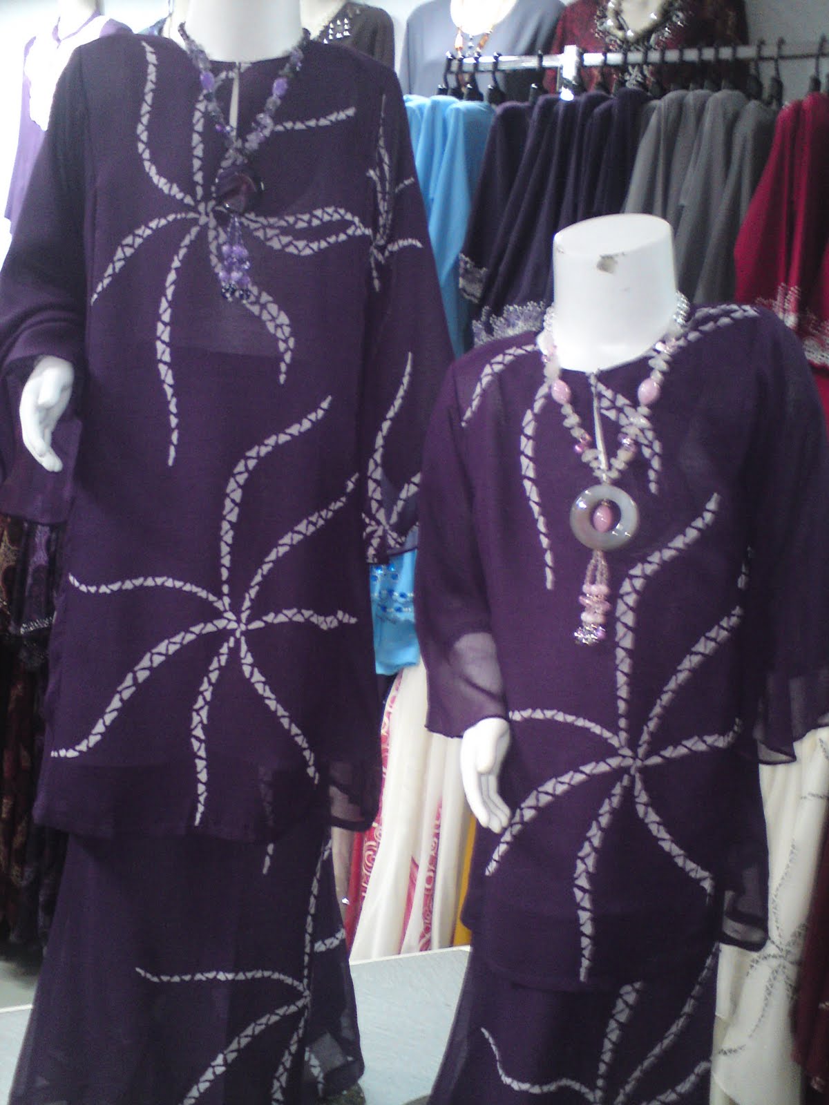 Butik Citra Mawar Pakaian Id Perempuan baju cotton kanak2 