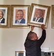 Ramaphosa's Official Portrait replaced With That of David Mabuza Goes Viral