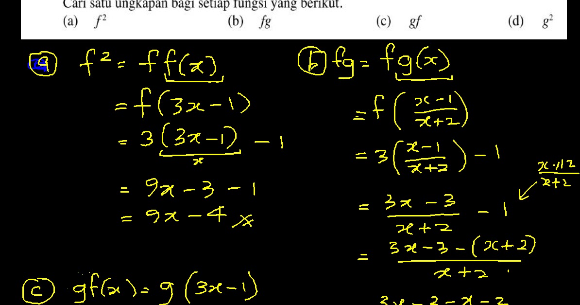 Cikgu Azman - Bukit Jalil: Add Math F4 Bab 1.3 Fungsi 