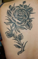 Black Rose Tattoo Design