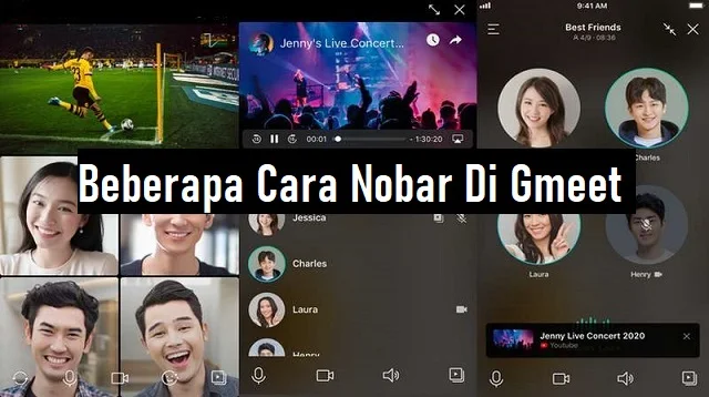 Cara Nobar Di Gmeet