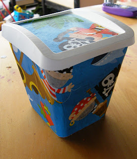 paper covered box