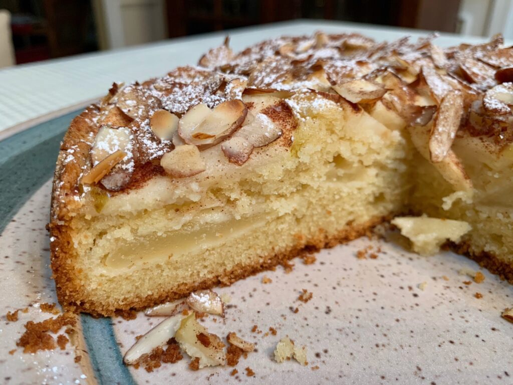 Gluten Free Spiced Apple and Almond Cake | Food in a Minute