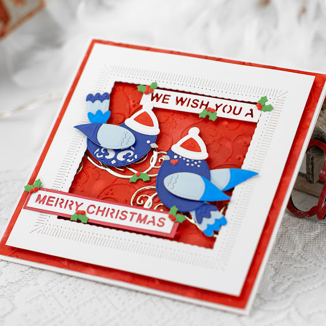 Christmas card by Craft 2 Owls