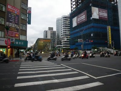 地下鉄行天宮駅付近