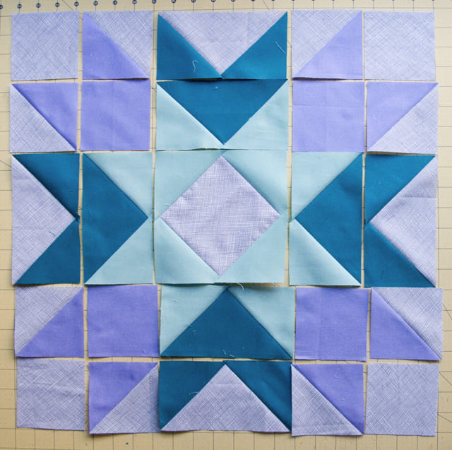 Exploding Star Quilt Block Tutorial & Pattern