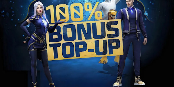 Free Fire 100% Bonus Top-Up Event, Exclusively for Indian Server on April 12th