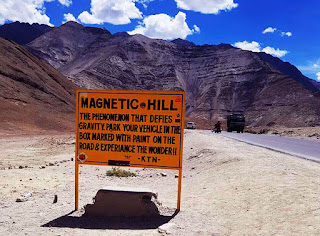 7 places where Gravity Dosent Work , Mystery, Mysterious Place, Magnetic  hill, Ladakh, India