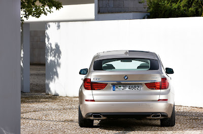 2010 BMW 5-Series Gran Turismo Rear View
