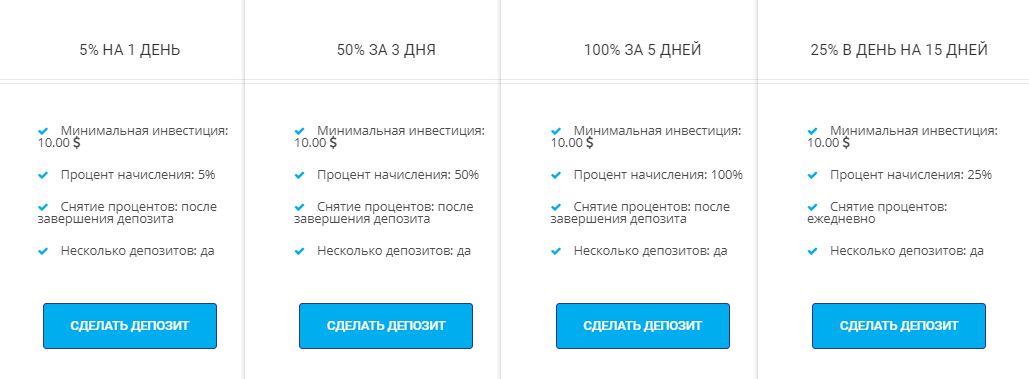 Инвестиционные планы Target Finances