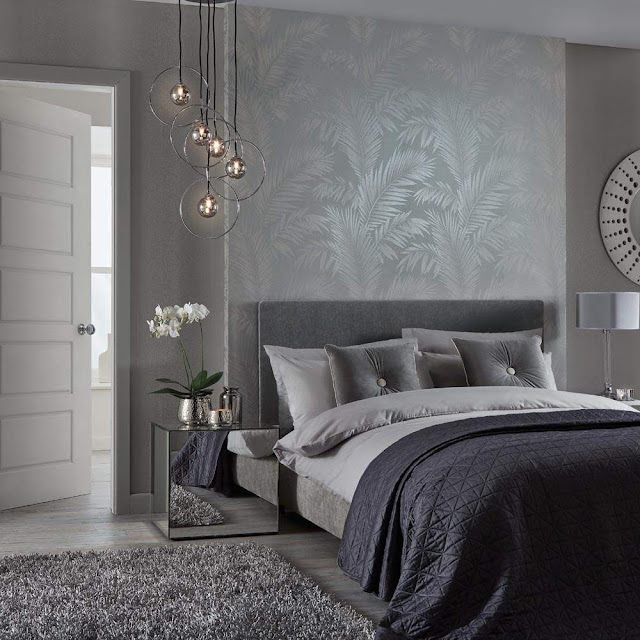 cozy grey bedroom decor