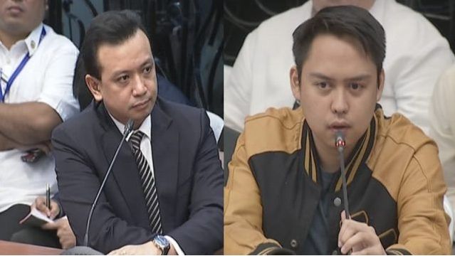 Image result for images of antonio trillanes with mark taguba