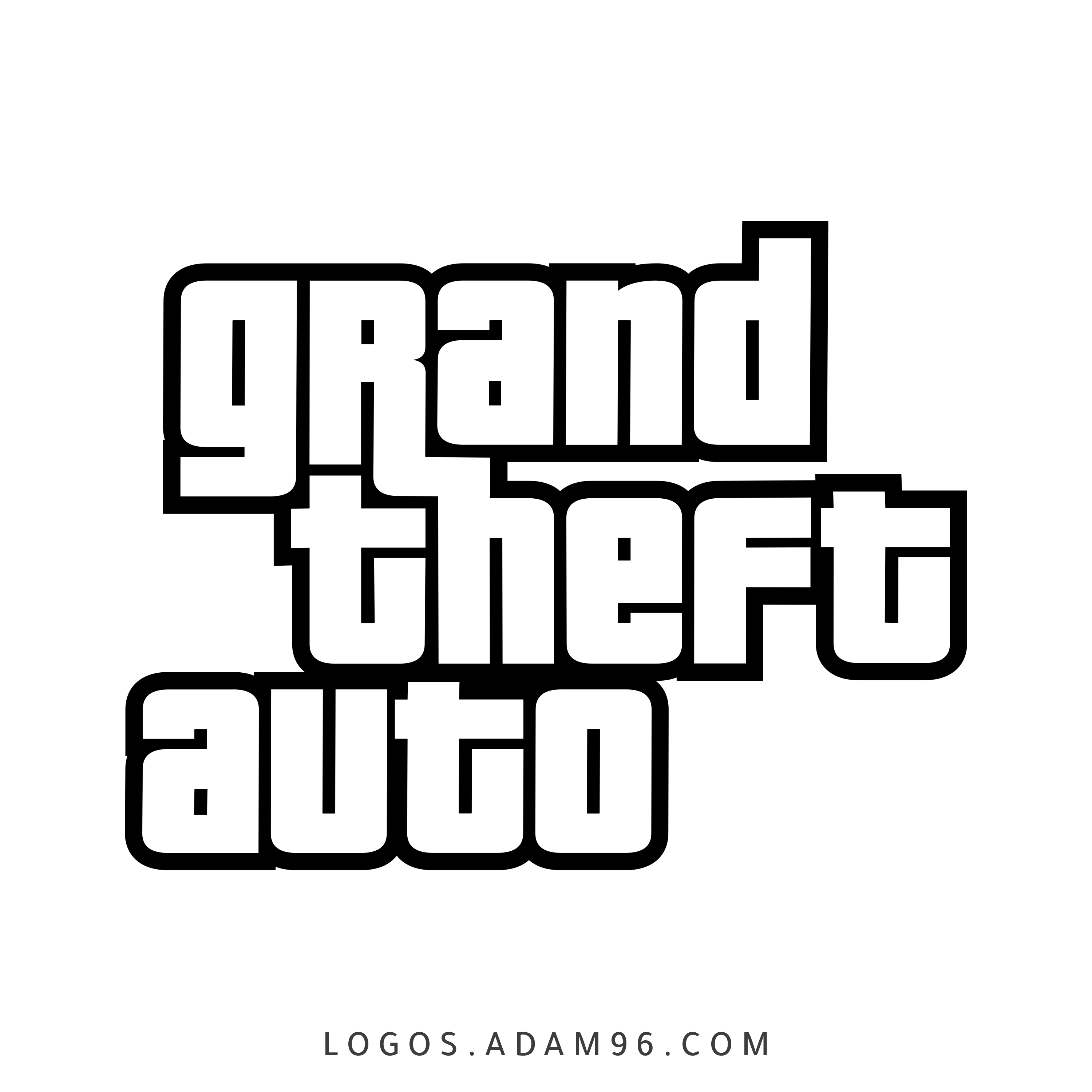 Download Logo GTA Grand Theft Auto Vector In PNG Format