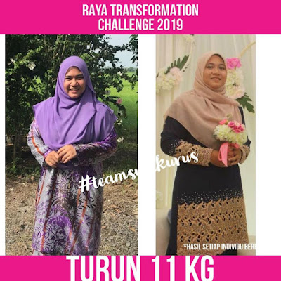 TESTIMONI KURUS DENGAN HERBALIFE TERKINI 2019 : EDISI KURUS SEBELUM RAYA