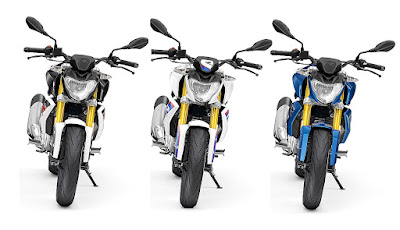 BMW G310R three shads colour front view