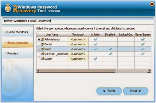 how to reset Windows 7 password