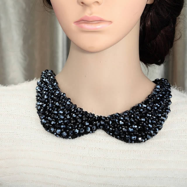 black collar necklace