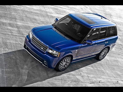 Range Rover Vogue Bali Blue Wallpapers