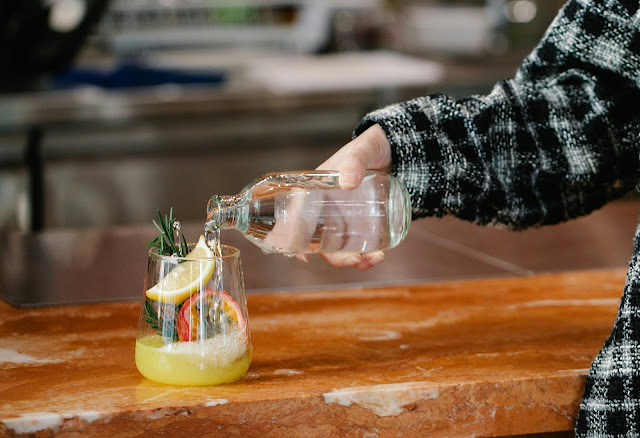 Rosemary Lemon Detox Water