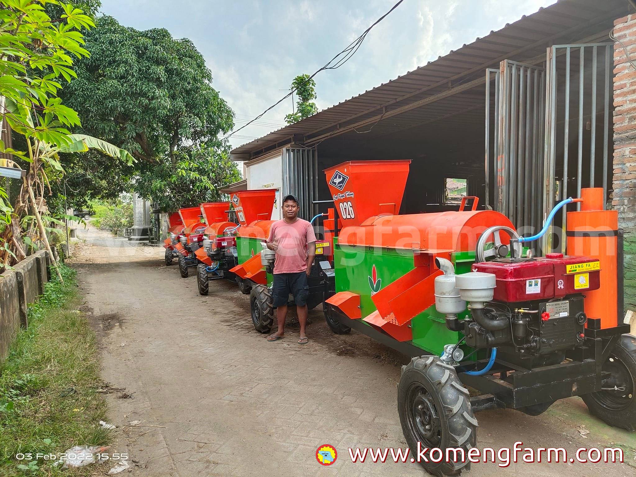 Proyek Pengadaan PT. BISI INTERNATIONAL TBK, KAB. KEDIRI - Mesin Pemipil Jagung Tanpa Kupas 60 Unit