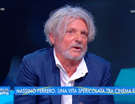 massimo Ferrero viperetta presidente Sampdoria estate in Diretta 28 luglio