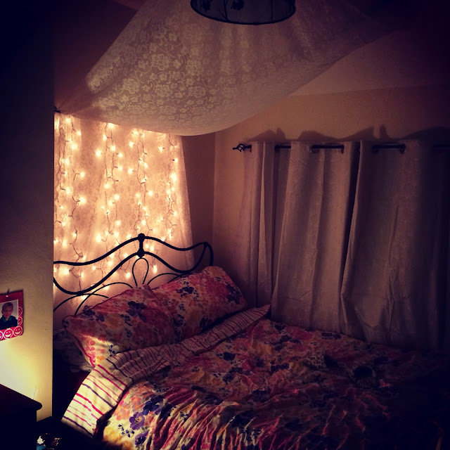 Fairy Lights In Bedroom