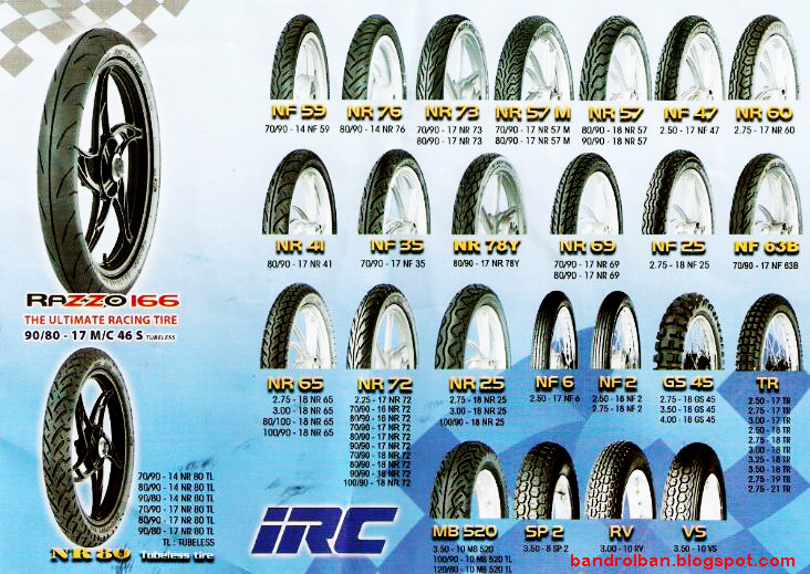 Daftar Harga Terbaru Ban Motor Tubeless Ring 17 - Harga 