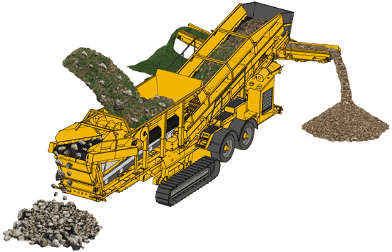 Beneficiation and mining crushing