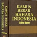 DOWNLOAD KAMUS BESAR BAHASA INDONESIA (KBBI) TERBARU