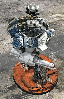 Legio Tempestus Warlord Battle Titan for Adeptus Titanicus - Quake Cannon