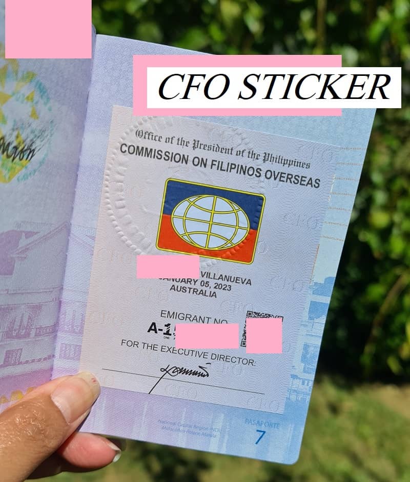 Getting CFO Sticker/Certificate Online and Onsite