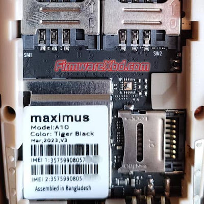 Maximus A10 v3 Flash File SC6531