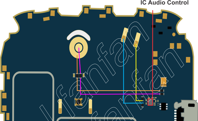 BLACKBERRY 8520 AUDIO CONTROL IC