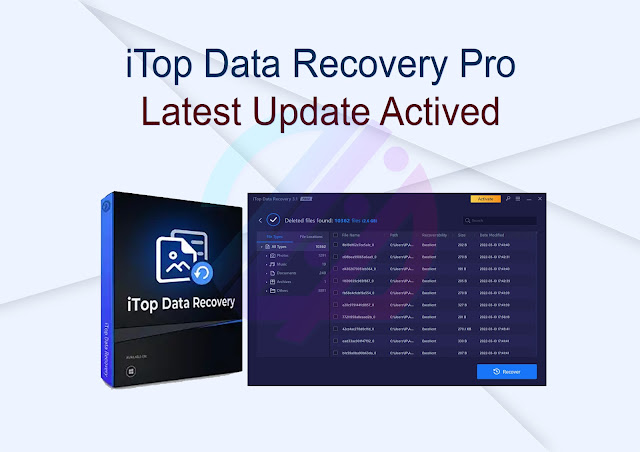 iTop Data Recovery Pro Latest Update Activated