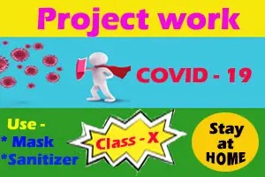 Coronavirus, pandemic COVID - 19 (Project Work, Class - X)