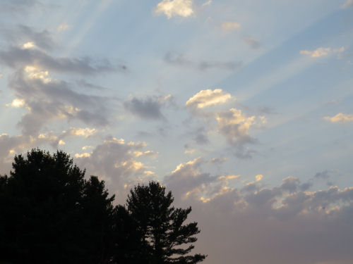 sky with clouds