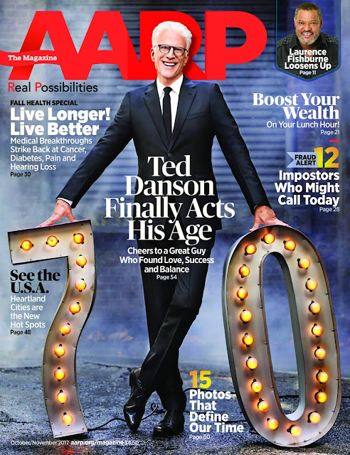 AARP The Magazine October/November Issue Featuring Ted Danson