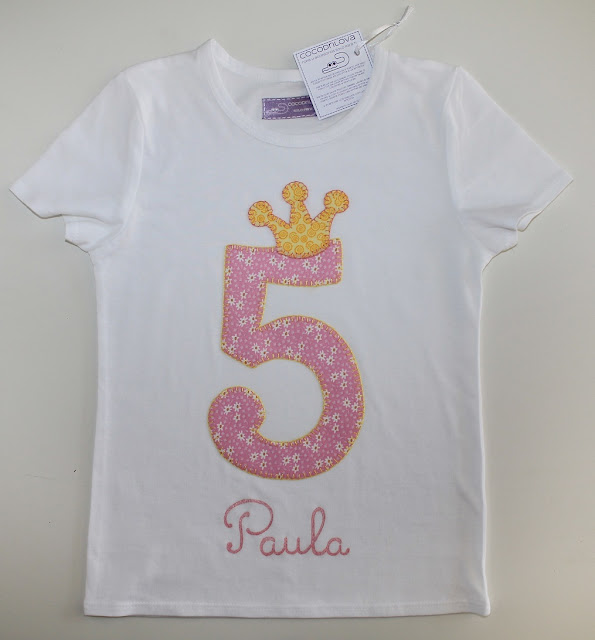 camiseta cumpleaños 5 años