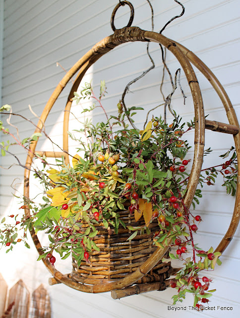 Natural Messy Foraged Fall Arrangement