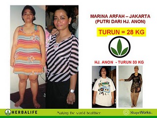 DIET HERBALIFE HASIL PRODUK