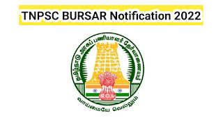 tnpsc bursar notification 2022