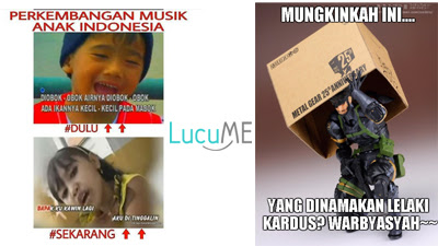 11 Meme Lucu 'Lelaki Kardus' Ini Bikin Miris, Lagu Anak 